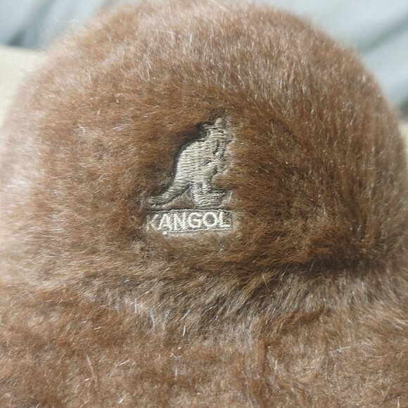 Kangol Furgora Vintage Casual Hat Medium Brown Angora Blend - Picture 8 of 11